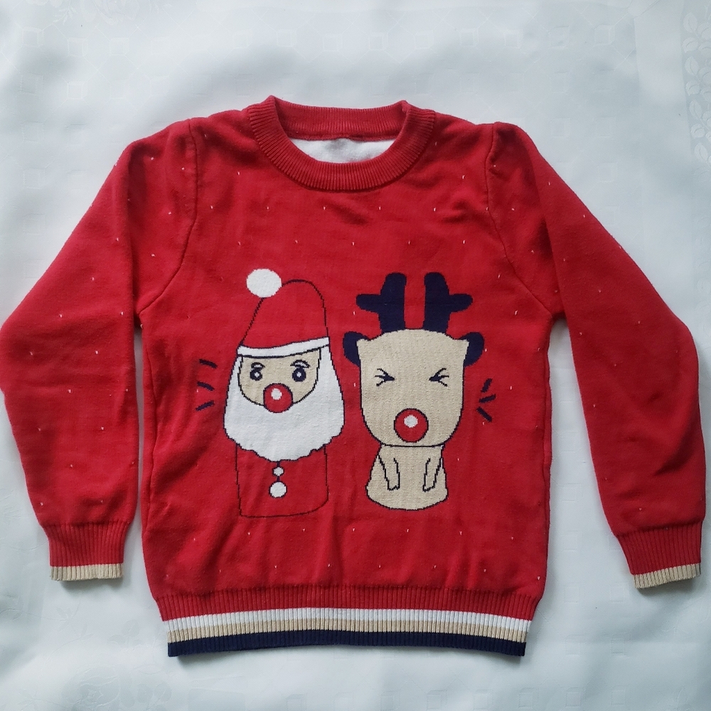 Thick sweater for Christmas Size 5